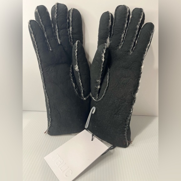 Italic Winter wonder-hand Super Soft & Warm Lamb Shearling Suede Gloves … - Picture 8 of 16